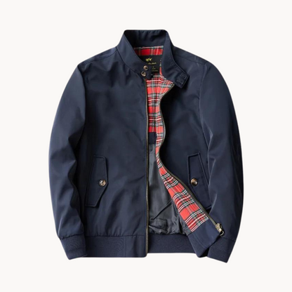 Herren Harrington Jacke Camden Heritage - Gefüttert Tartan Style