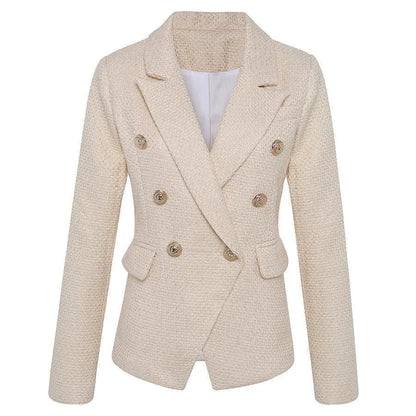 Eleganter Damen Blazer Business Chic Einfarbig