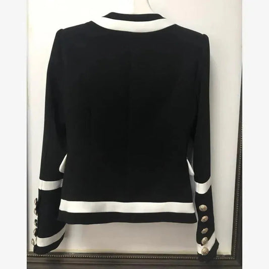 Eleganter Damen Blazer Prinzessinnen Look Formal - IdealeKleiden