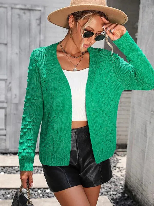 Modische Strickjacke Damen Pullover