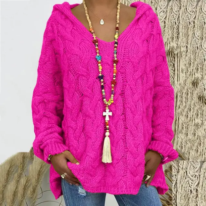 Stylischer Kabelpullover Damen Zeitlos Elegent