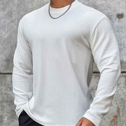 Großer Strickpullover Rundhals Herren