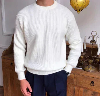 Herren Pullover Klassisch Modern Schnitt - IdealeKleiden