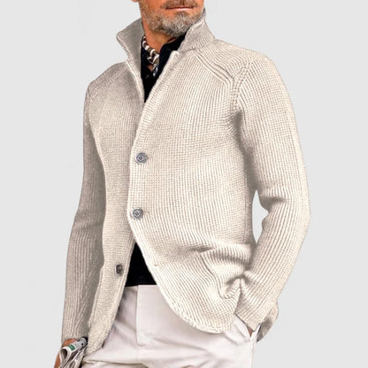 Stylische Strickweste für Männer mit Taschen - IdealeKleiden