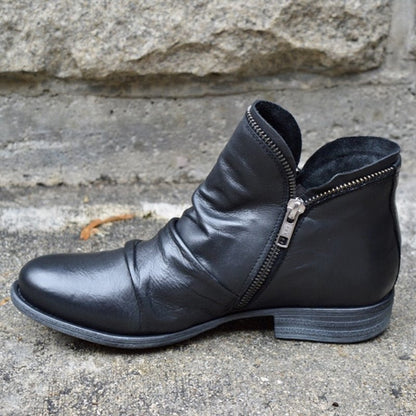 Stylische Lederstiefel Damen - IdealeKleiden