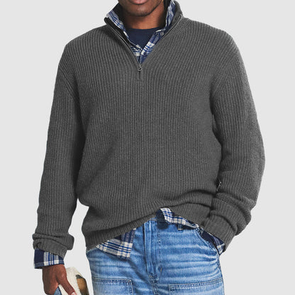 Stilvoller Herren Pullover Modern Geschnitten - IdealeKleiden