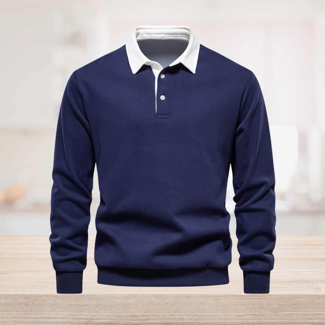 Modischer Herren Pullover Polo Style