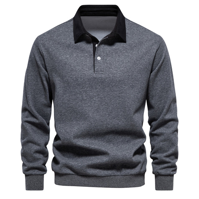 Modischer Herren Pullover Polo Style