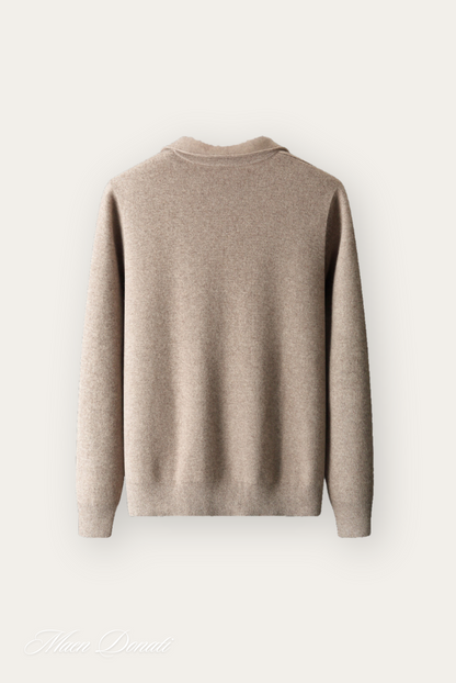 Stylische Herren Polo Weste Warm - IdealeKleiden