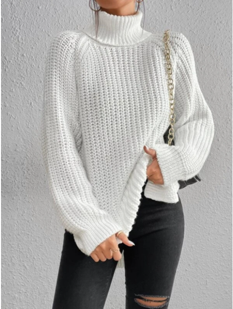 Modische Damen Pullover Strick