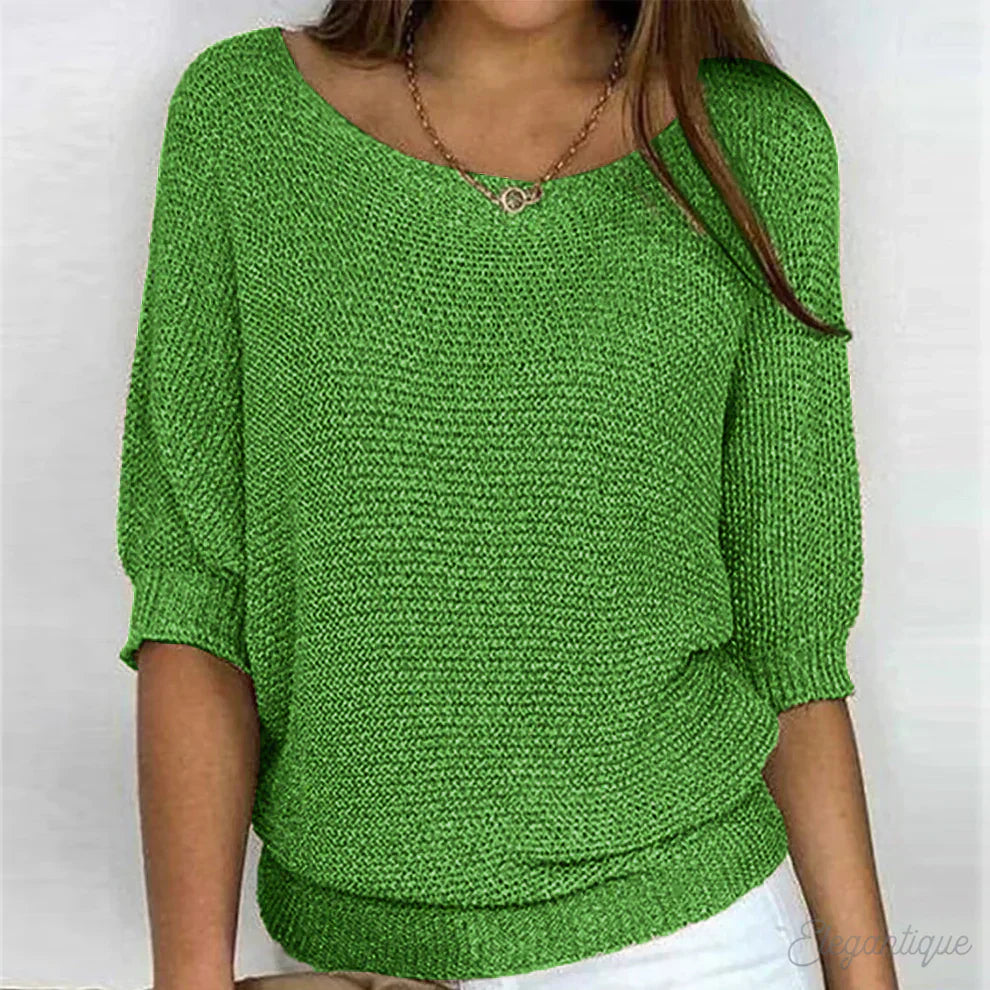 Übergroßer Strickpullover Modisch Oversized