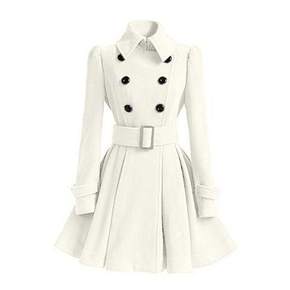 Stylische Damen Trenchcoat Windbreaker Modern