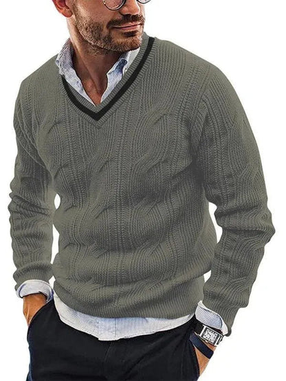 Stylische Herren Pullover Slim Fit Sweatshirt
