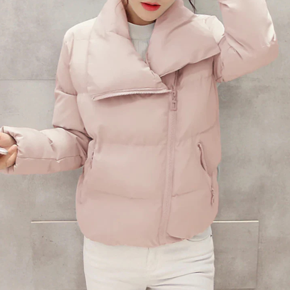 Stylische Winterjacke Damen Warm Poliert
