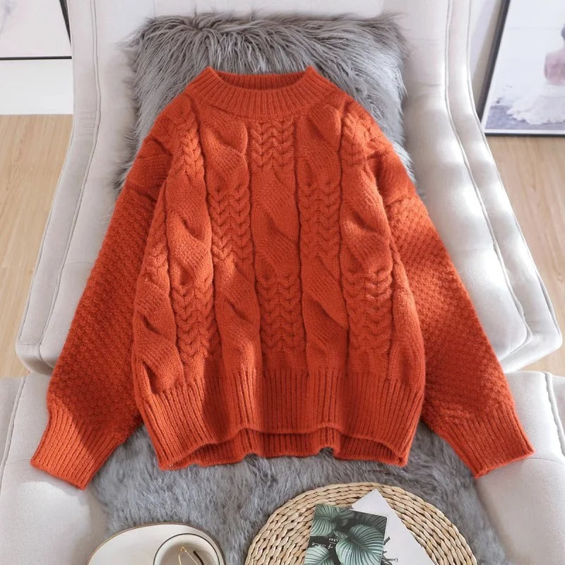 Stylischer Damen Strickpullover Modern