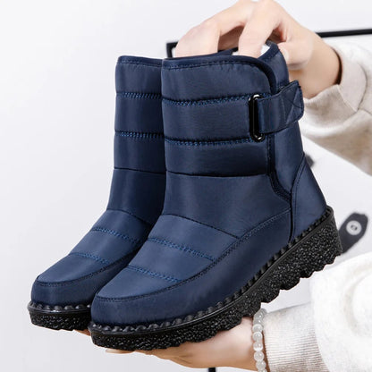 Wasserdichte Winterstiefel Damen Schneeschuhe Warm