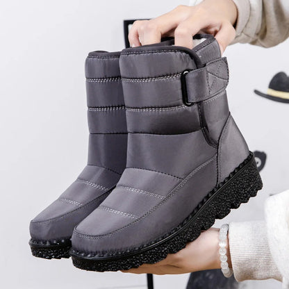 Wasserdichte Winterstiefel Damen Schneeschuhe Warm