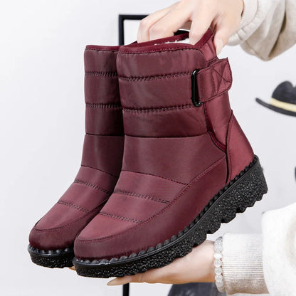 Wasserdichte Winterstiefel Damen Schneeschuhe Warm