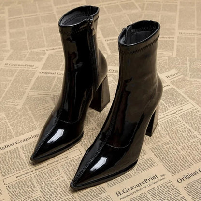Warmes Winterstiefel Plus Größe Samt