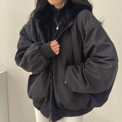 Praktische Wendjacke Mit Kapuze