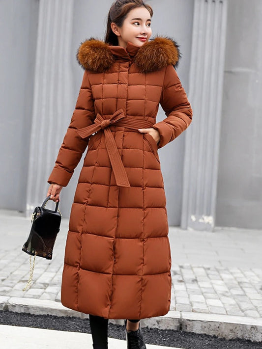Weiche Winterjacke - Gepolsterte Parka Damen - IdealeKleiden