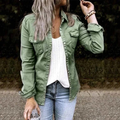 Stylische Damenjacke Modern Schnitt