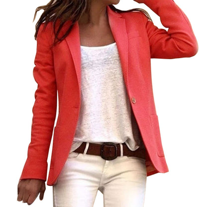 Damen Blazer Slim Fit Langarm
