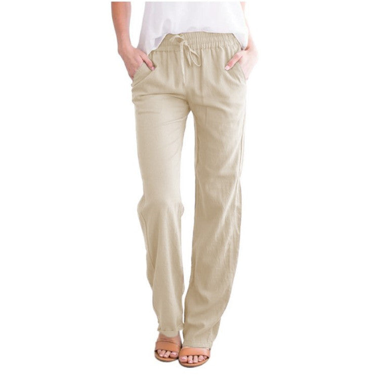 Bequeme Freizeithose Leicht Elastisch - IdealeKleiden