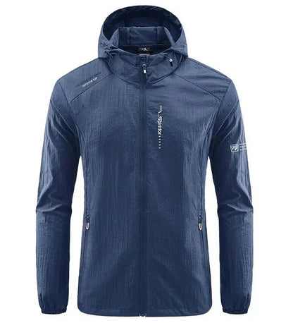 Herren Windbreaker Jacke Sportlich Wasserdicht