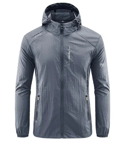 Herren Windbreaker Jacke Sportlich Wasserdicht