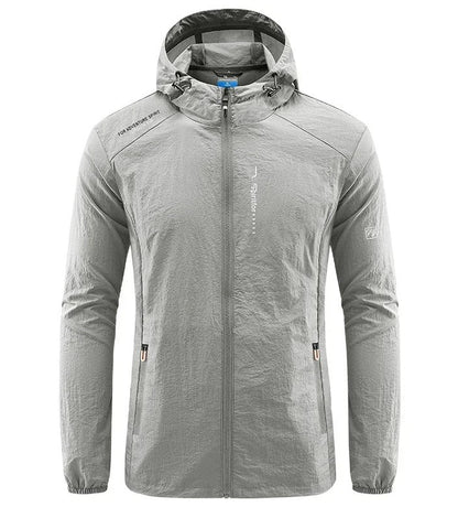Herren Windbreaker Jacke Sportlich Wasserdicht