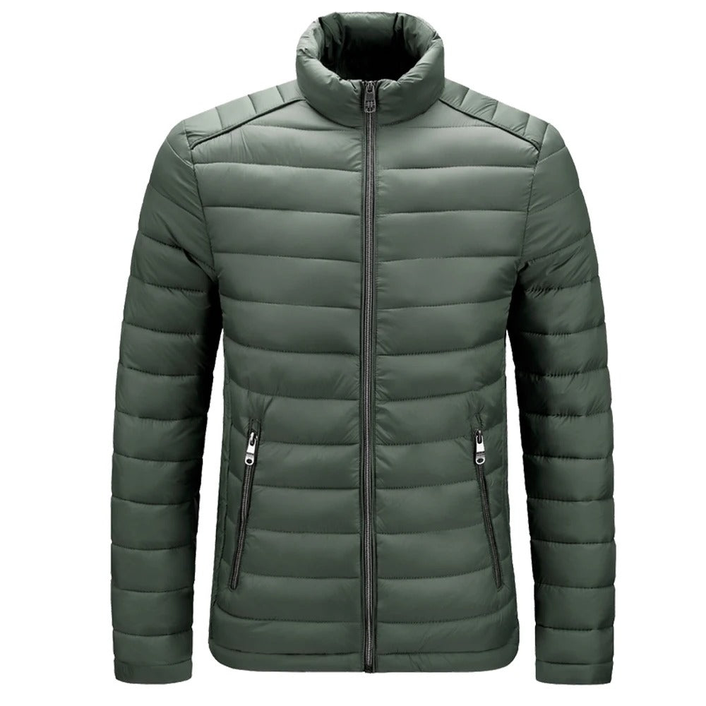 Herrenjacke Moderner Stehkragen
