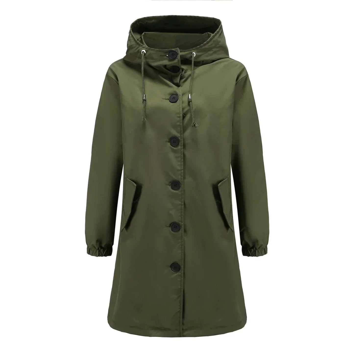 Wasserdichte Damenjacke Mit Kapuze