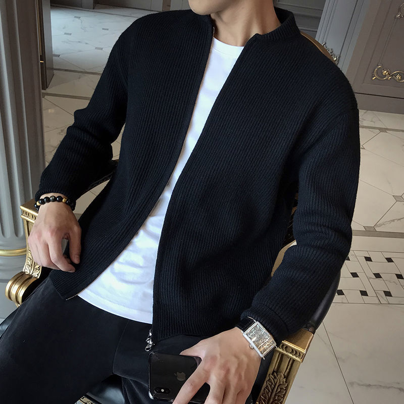Herren Cardigan Weich Premium Qualität