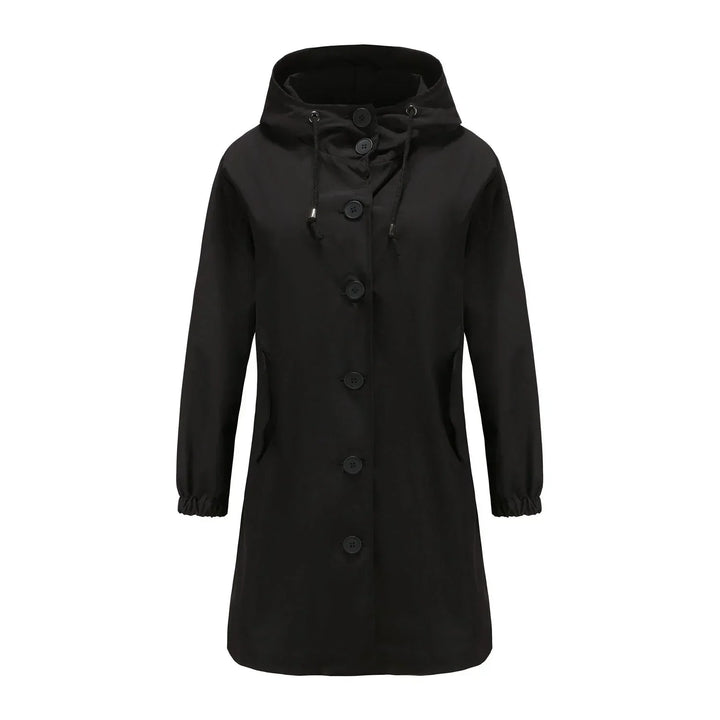 Wasserdichte Damenjacke Mit Kapuze