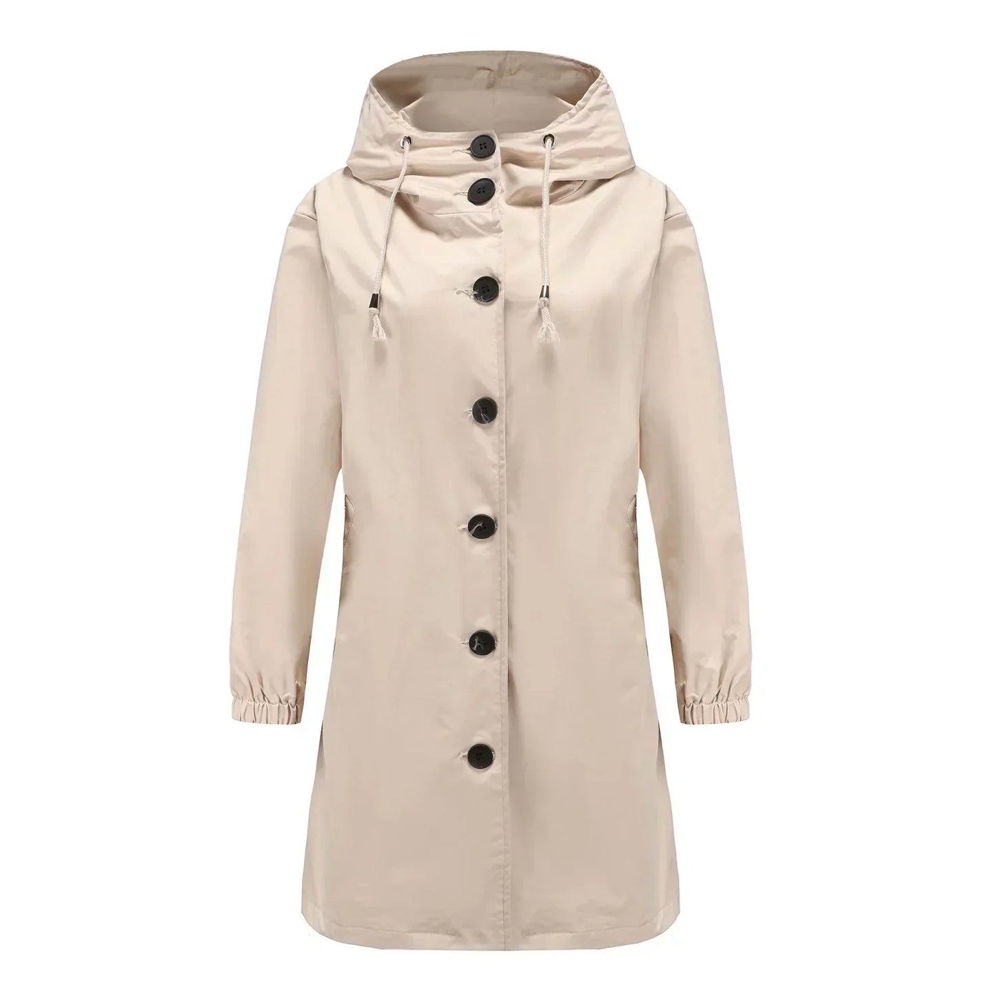 Wasserdichte Damenjacke Mit Kapuze
