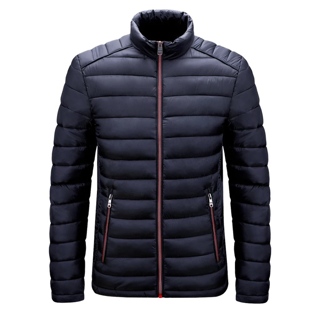 Herrenjacke Moderner Stehkragen