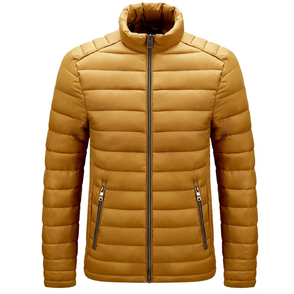 Herrenjacke Moderner Stehkragen