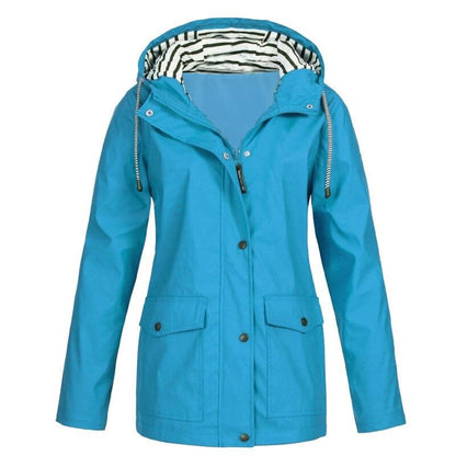 Praktische Regenjacke 3-in-1 Wasserdicht