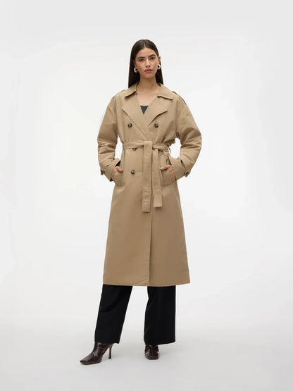 Stilvoller Trenchcoat Damen Wasserabweisend