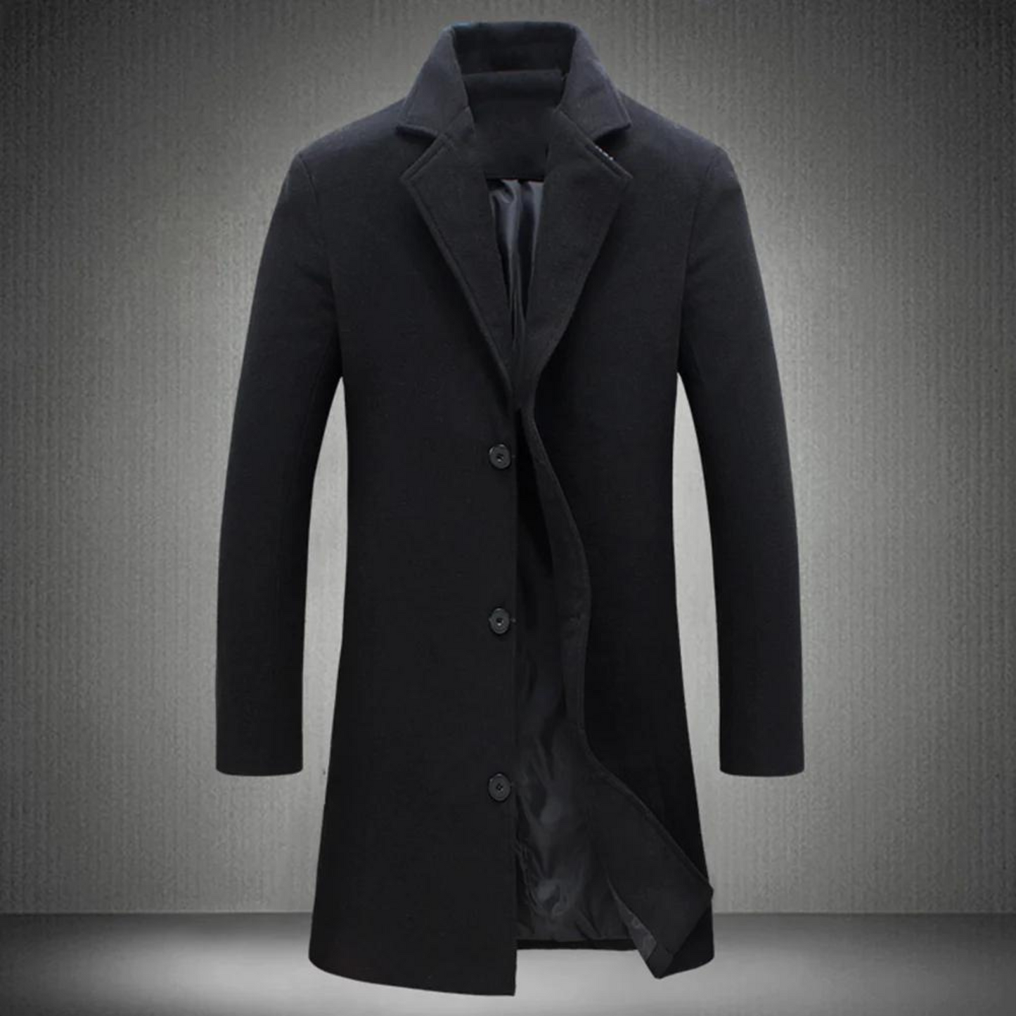 Herren Wintermantel Victor Wolle Elegant