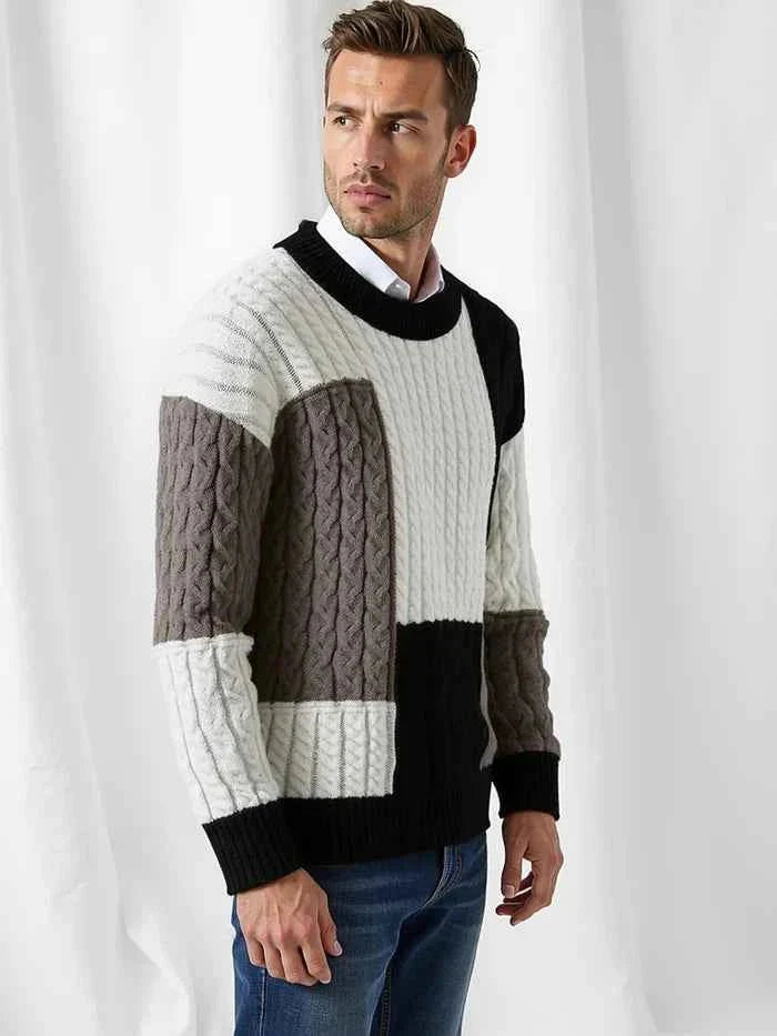 Herren Pullover Retro Style - IdealeKleiden