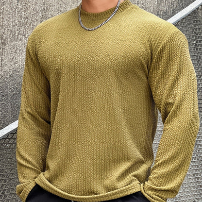 Großer Strickpullover Rundhals Herren