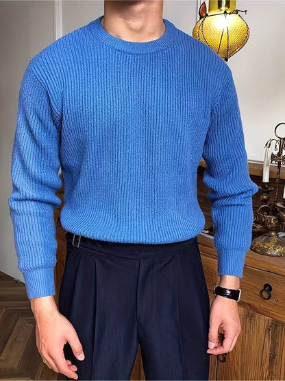 Herren Pullover Klassisch Modern Schnitt