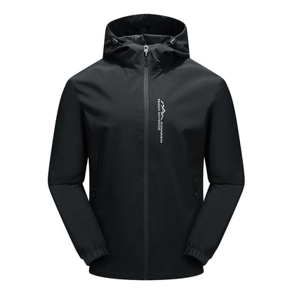 Wasserdichte Outdoor-Jacke Kapuze Damen Herren