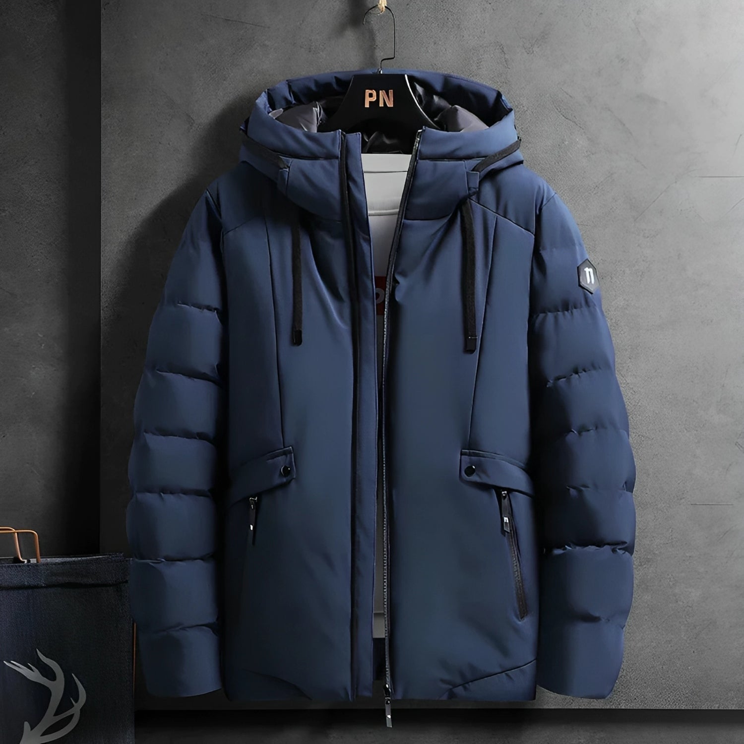 Wasserdichte Herren Winterjacke Bequem Isoliert - IdealeKleiden