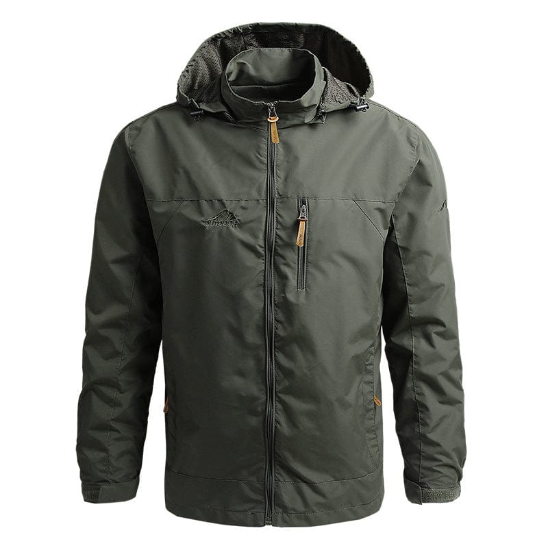 Wasserdichte Herren Outdoorjacke mit Kapuze