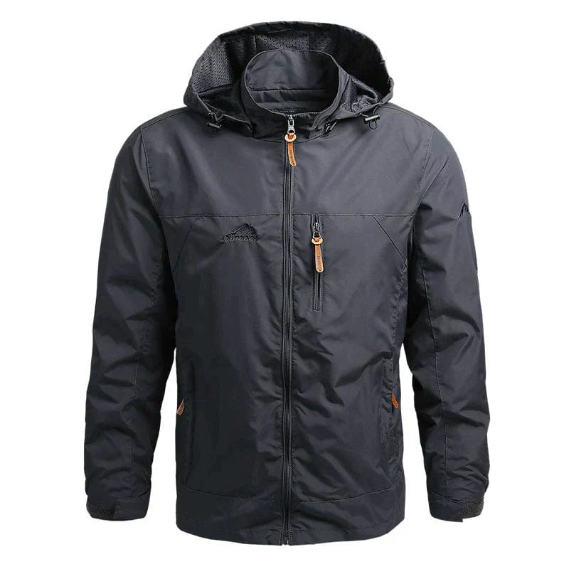 Wasserdichte Herren Outdoorjacke mit Kapuze