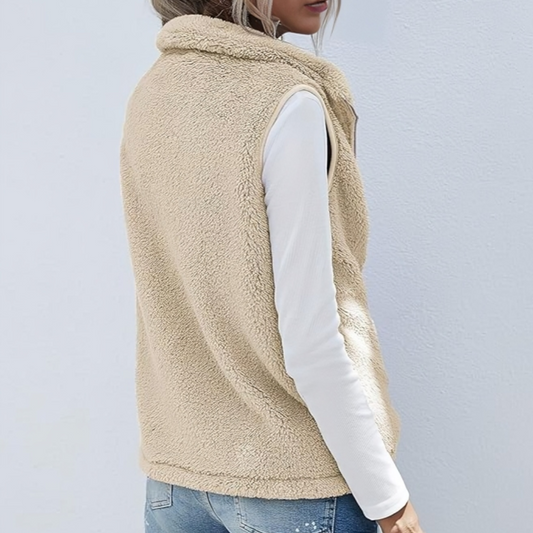 Damenschal Cardigan mit Taschen Bequem - IdealeKleiden