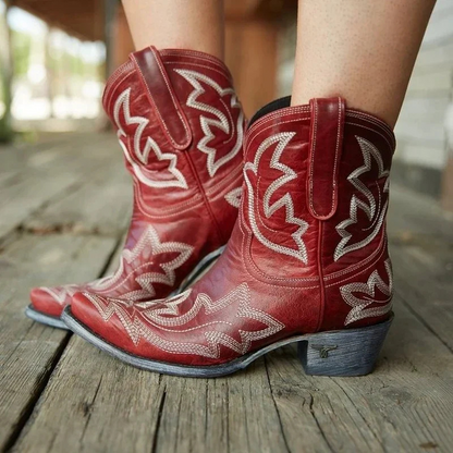 Stilvolle Cowboy-Stiefel
